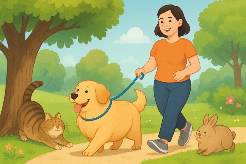 Exercise Tips for Overweight Pets