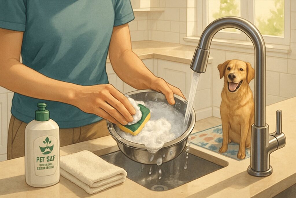 Cleaning Your Dog's Bowl