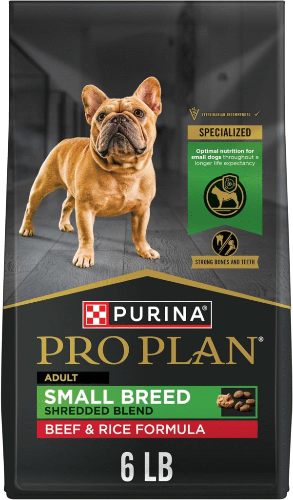 Best Small Breed Dog Food - Purina Pro Plan Small Breed Shredded Blend