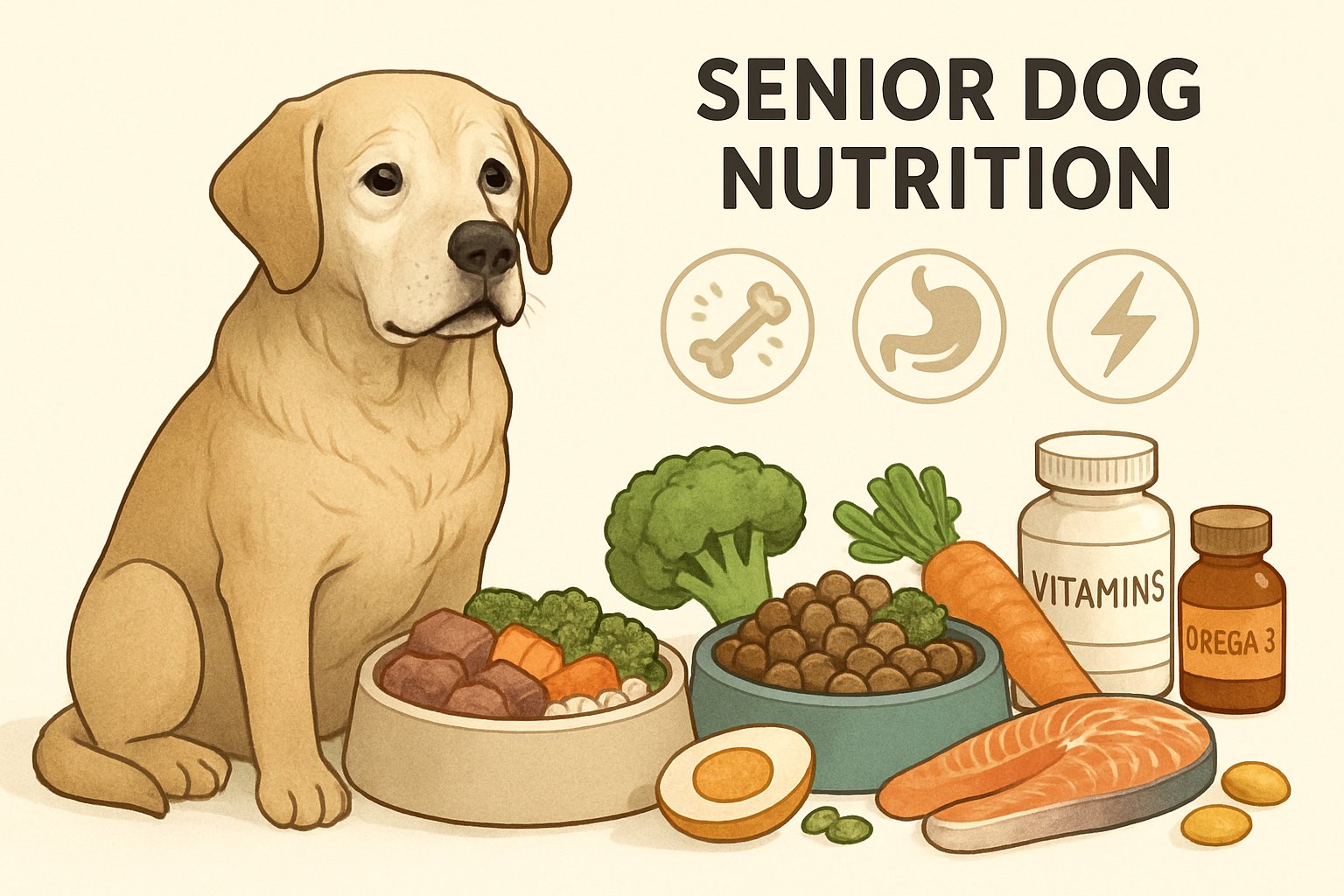 Senior Dog Nutrition Guide: Essential Tips for Aging Pups