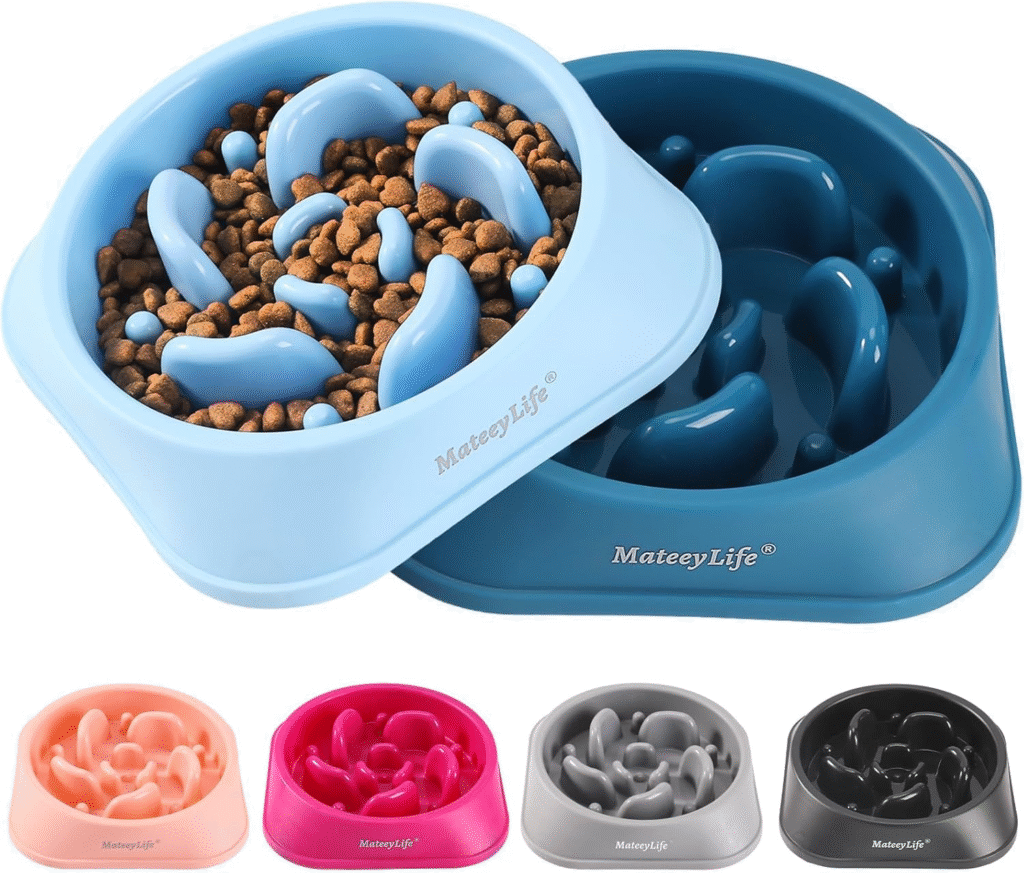 MateeyLife Puzzle Slow Feeder Bowls