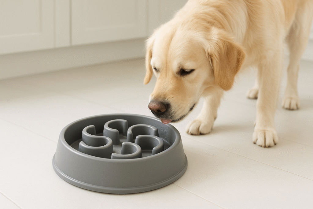 Slow Feeder Dog Bowl