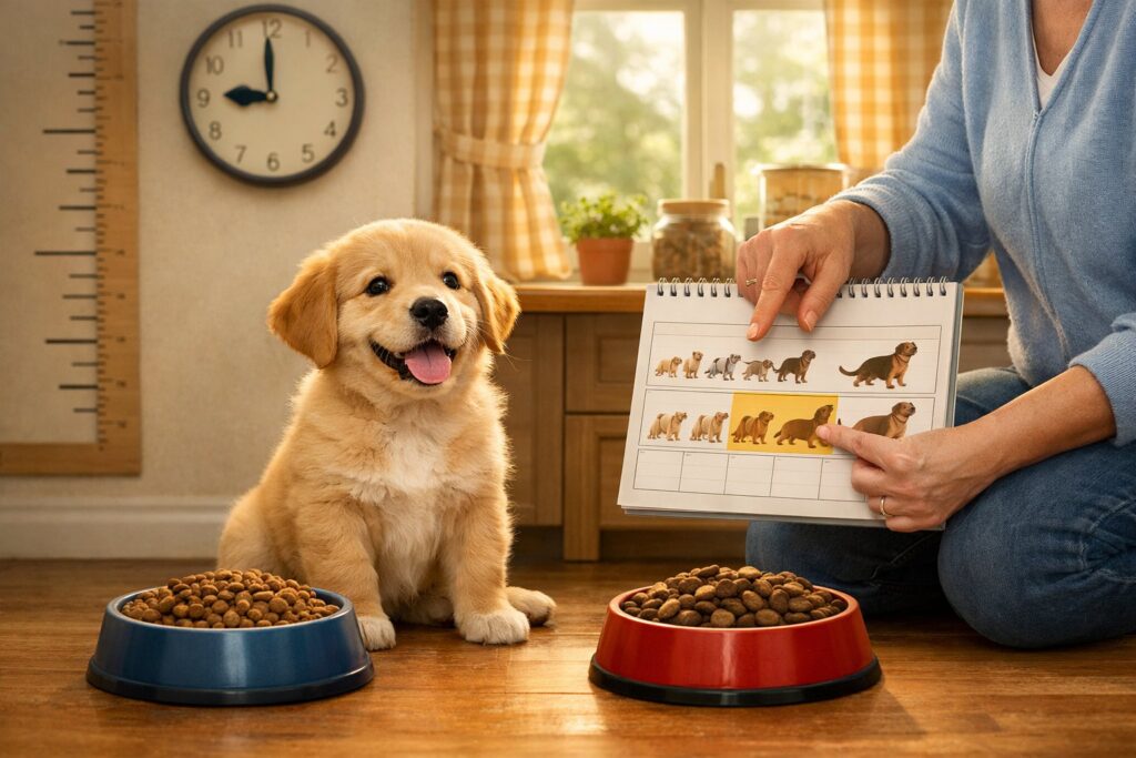 When to Switch Puppy to Adult Food